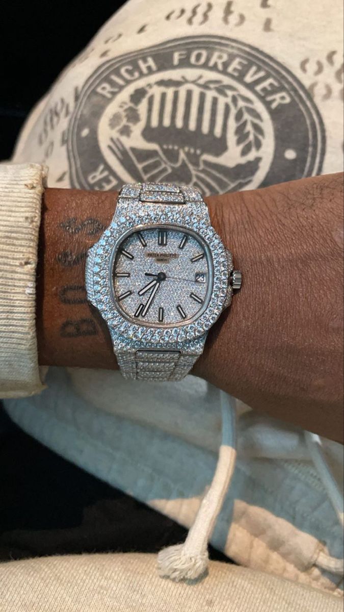 Iced Out Ring Set worn by celebrity - MILSOVAULT Premium Jewelry